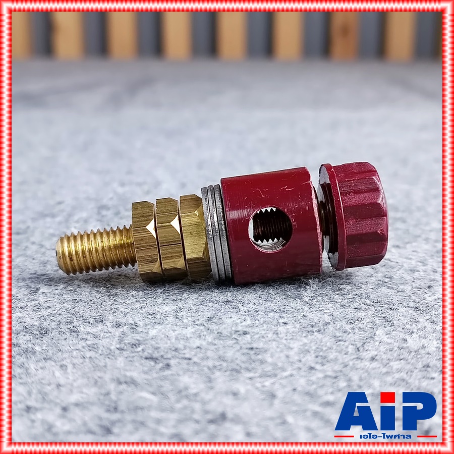 เทอร์มินอลใหญ่ สีแดง เทอร์มินอล TERMINAL อะไหล่ หม้อเพิ่ม หม้อไฟ เอไอ-ไพศาล