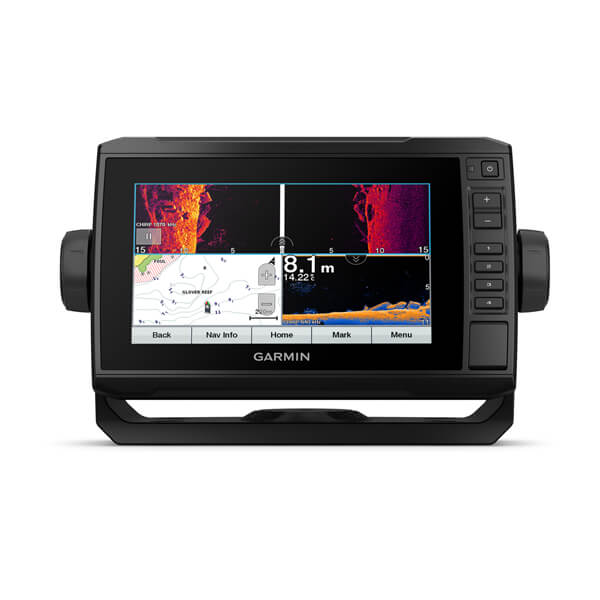 Garmin ECHOMAP UHD 72sv เมนูไทย+GT56UHD-TM แถมฟรี แผนที่ทะเล แม่น้ำ และเสื้อยืดแขนยาว