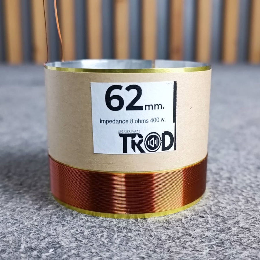 อลูมิเนียม วอยซ์ เบอร์62 อลูมิเนียม วอยซ์ทั่วไป วอยซ์เทียบเบอร์62 VOICE COIL วอยล์ ลำโพง ดอกลำโพง อะไหล่ลำโพง เอไอ-ไพศาล