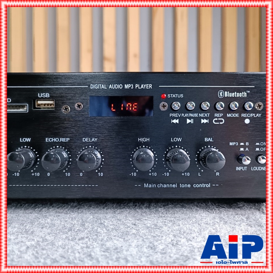 PROEUROTECH ADC-902B แอมป์คาราโอเกะ รุ่นใหม่ ใช้ไฟ 220VAC และ 12VDC โปรยูโรเทค กำลังขับ 50 วัตต์ ADC 902 B ADC902B เอไอ-ไพศาล