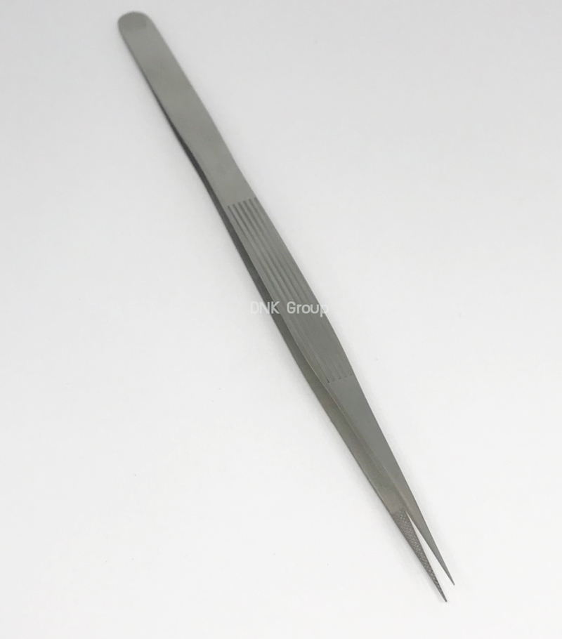 ปากคีบ แหนบ ที่คีบ ปากคีบปลายแหลมขนาด 0.8 มิล ยาวขนาด16.5 Cm 1โหล/12ชิ้น