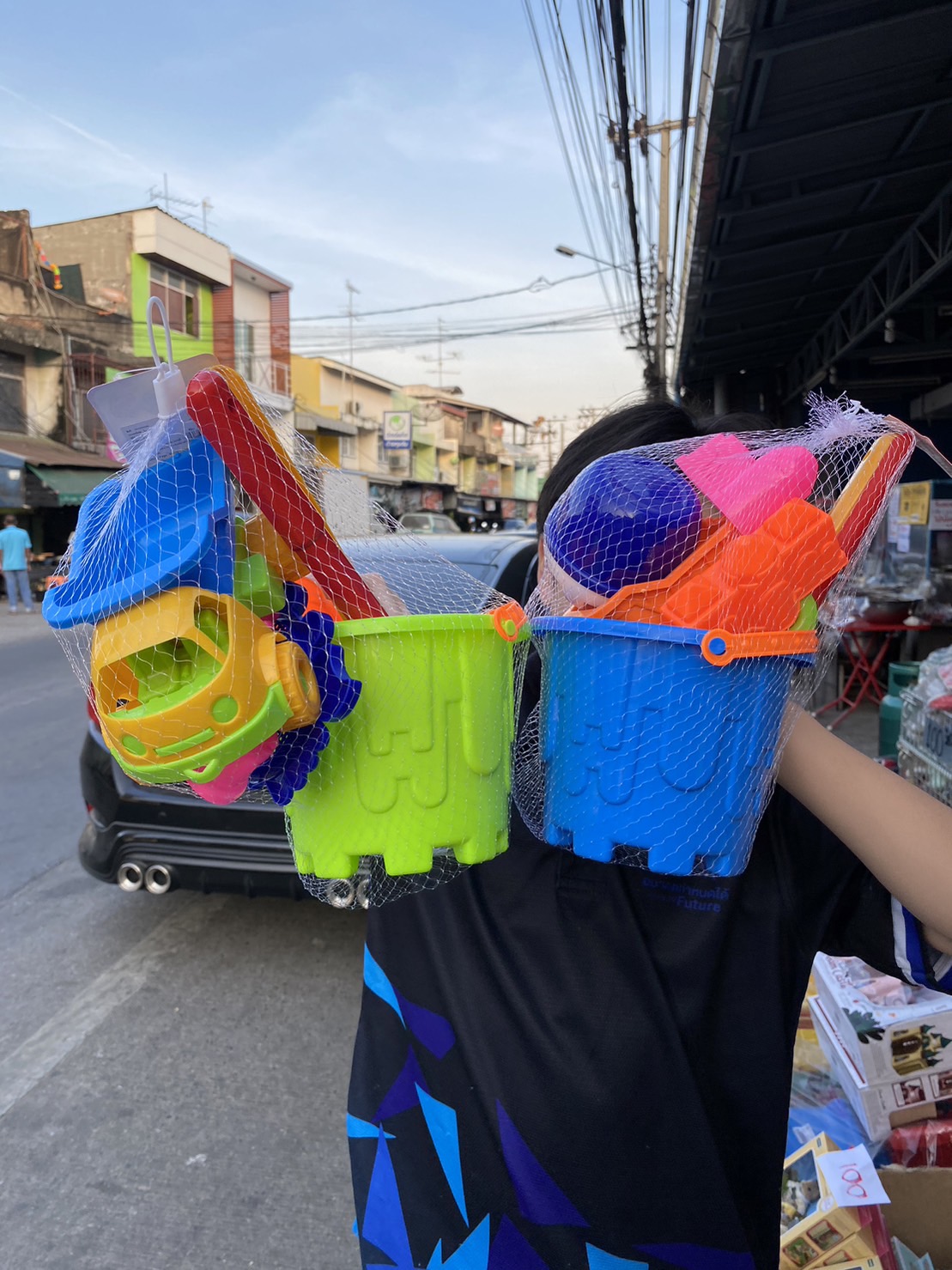 CF022726 ชุดเล่นทราย ถังตักทรายของเล่น ที่ขุดทรายเด็ก ปลีกชิ้นละ