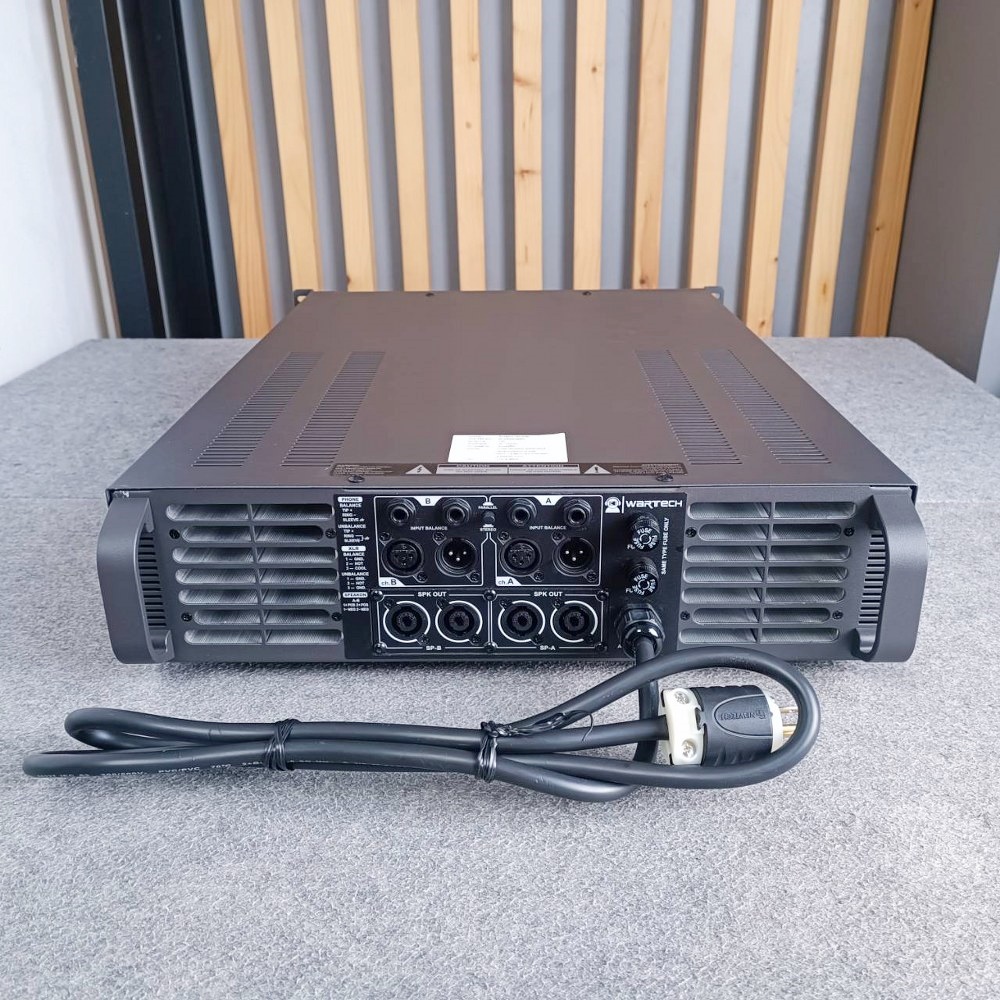 WARTECH 5000RMS-L POWER 50kg. เพาเวอร์แอมป์ WARTECH 5000 RMS POWER AMP WARTECH-5000RMS WARTECH5000RMS เอไอ-ไพศาล