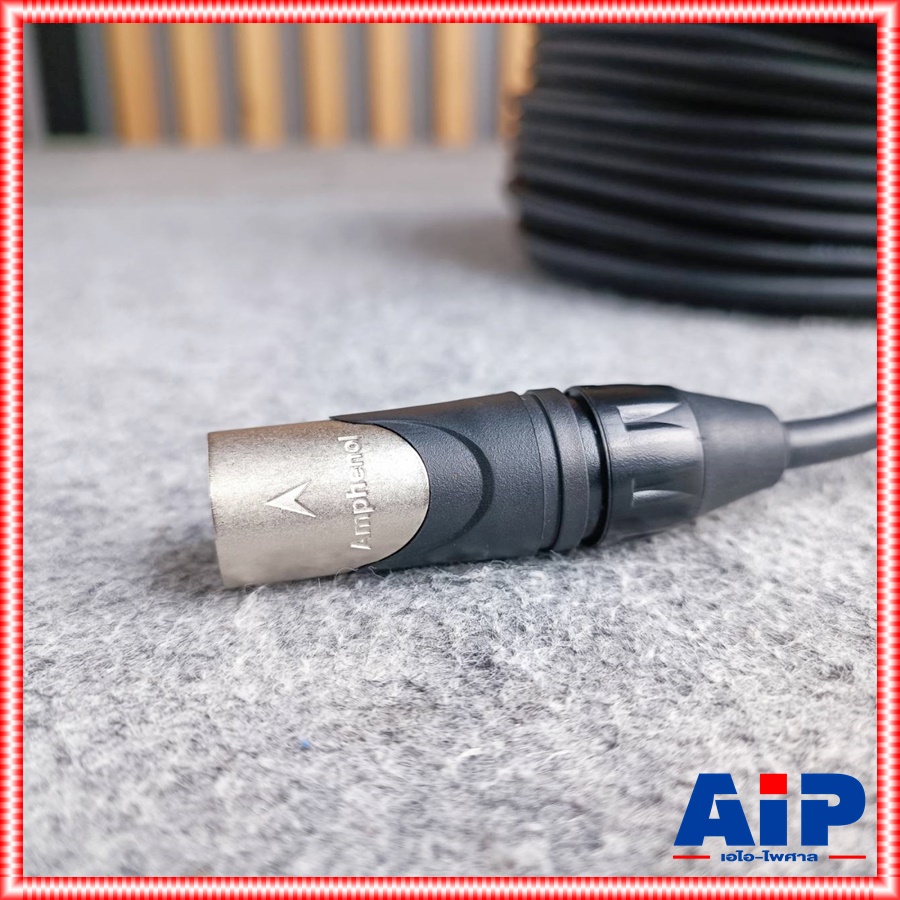 30เมตร AMPHENOL สายXLRผู้-เมีย 30M CA03-04-C-030 สาย cannon ผู้ ออก cannon เมีย สายสัญญาณ XLR ผู้ - XLR เมีย เอไอ-ไพศาล