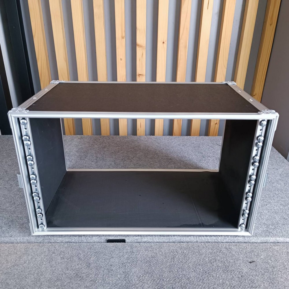 แร็ค COMPACT L 6U RACKไม้หุ้มหนังสีดำ ลึก 11นิ้ว L6U แร็คเครื่องเสียง แร็คไม้ คอมแพ็ค L-6U เอไอ-ไพศาล