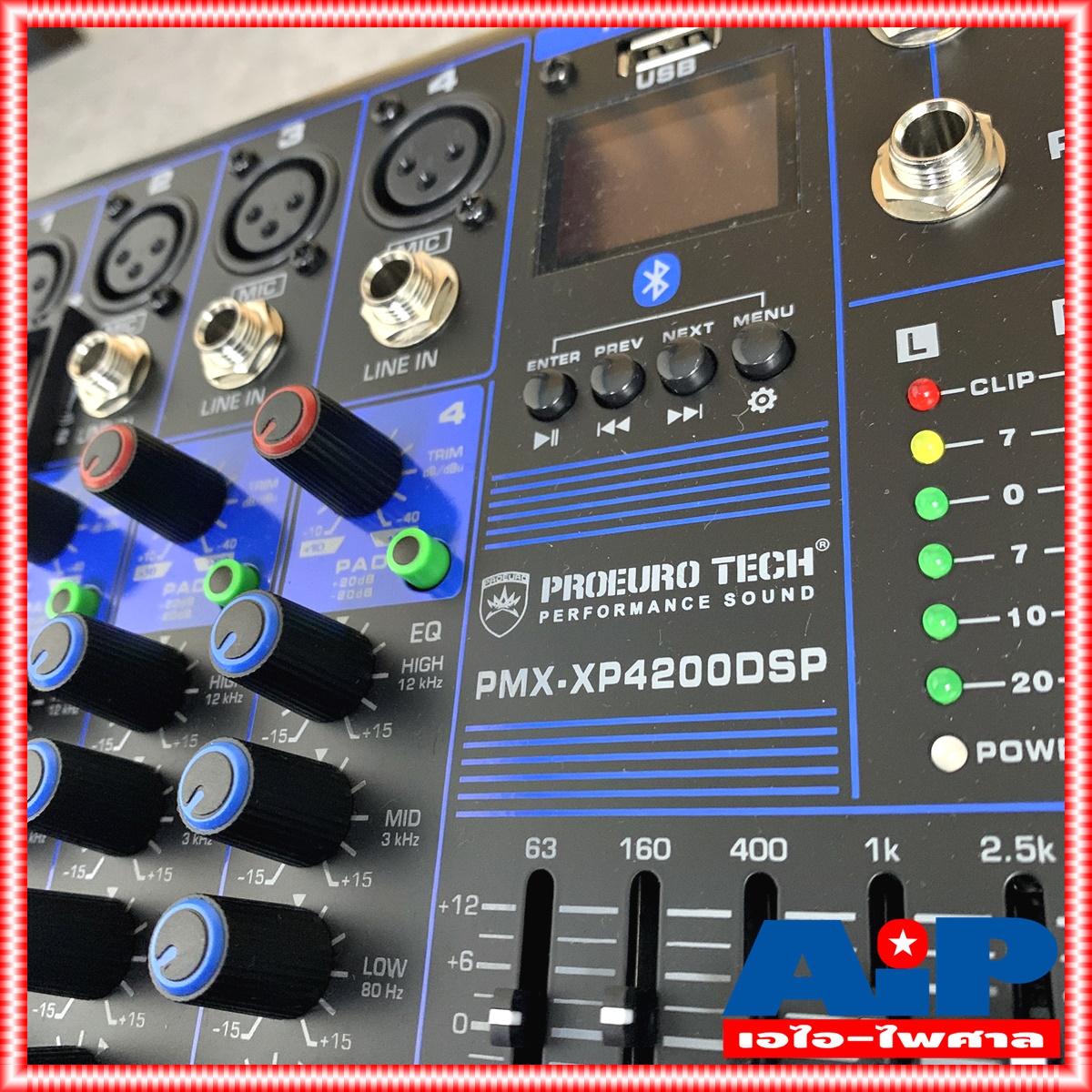 PROEUROTECH PMX-XP4200DSP POWERMIXER มิกซ์ มิกเซอร์ เพาเวอร์มิกซ์ PMX XP 4200 DSP เครื่องเสียง เครื่องปรับแต่งเสียง MIX PMX-XP4200