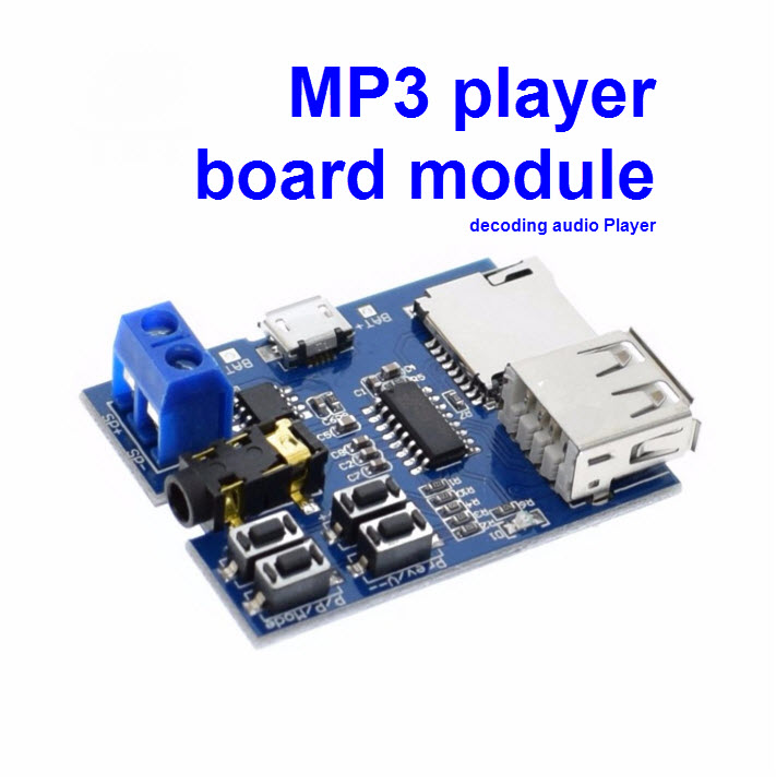 MP3 Player Module TF Card USB Flash Audio Voice Module Board