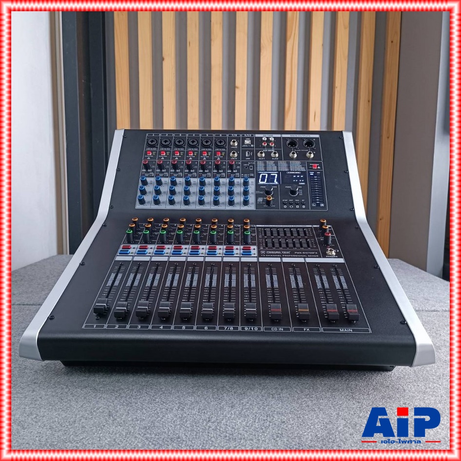 PROEUROTECH PMX-S10700FX POWERMIXER เพาเวอร์มิกซ์ มิกซ์ มิกเซอร์ เครื่องเสียง เครื่องปรับแต่งเสียง PMX S10700FX PMXS10700FX เอไอ-ไพศาล