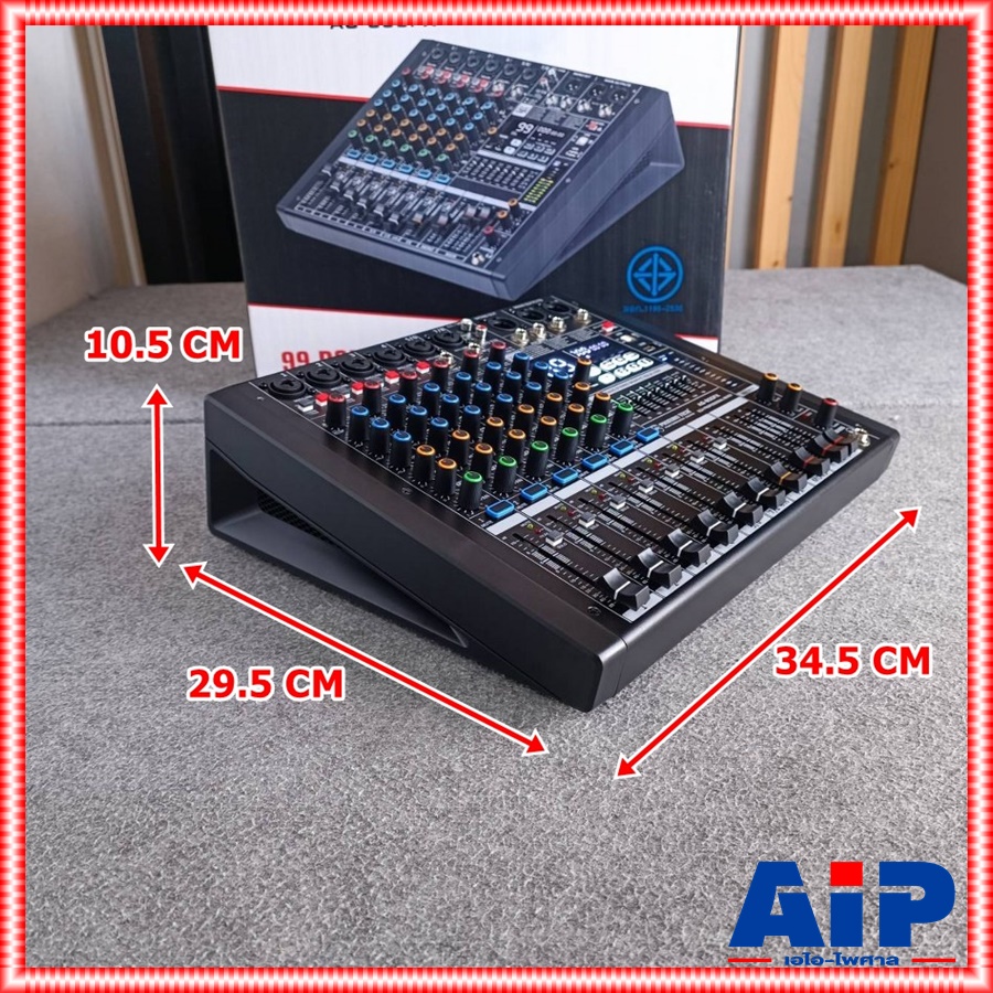 PROEUROTECH AG-800FX MIXER มิกซ์ มิกเซอร์ เครื่องเสียง เครื่องปรับแต่งเสียง โปรยูโร่เทค รุ่น AG 800FX AG800FX EUROTECH เอไอ-ไพศาล