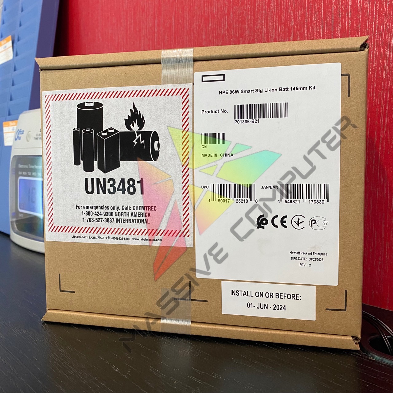 P01366-B21 HPE 96W Smart Storage Battery (up to 20 Devices) with 145mm Cable Kit ราคา ขาย ราคาถูก จำหน่าย