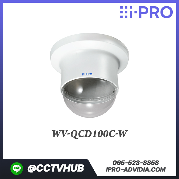Camera Accessories I-Pro รุ่น WV-QCD100C-W Ceiling Mount Bracket (Clear/i-PRO white) ,