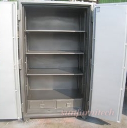 ตู้เซฟนิรภัยขนาดใหญ่ 2 บานเปิด 640 kg. 3 กุญแจ 1 รหัส ลีโก้ LEECO รุ่น 2D-203