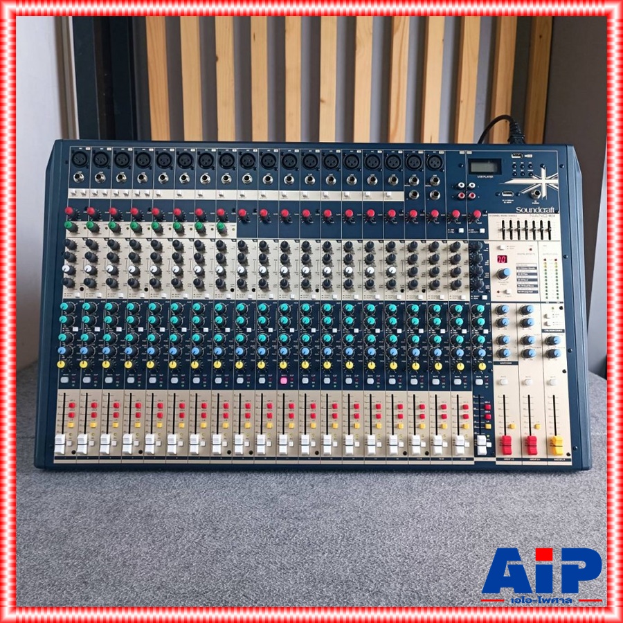 SOUNDCRAFT NANO M24 MIXER มิกเซอร์อนาล็อก เครื่องผสมสัญญาณเสียง mixer มิกเซอร์ ดิจิตอลเอ็ฟเฟ็ก เอไอ-ไพศาล +++