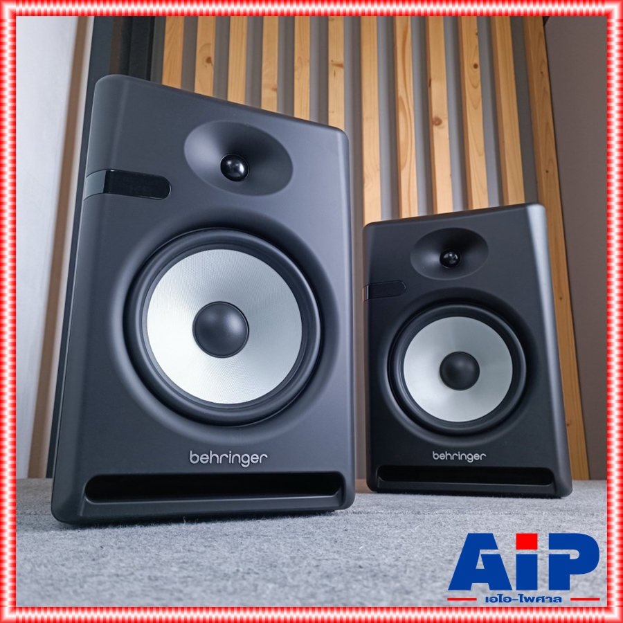 1คู่ BEHRINGER K-8 ACTIVE ตู้ลำโพงมอนิเตอร์ ลำโพงมอนิเตอร์สำหรับห้องบันทึกเสียง 150 วัตต์ Class-D ดอกลำโพงขนาด 8 นิ้ว K 8 K8 เอไอ-ไพศาล +++