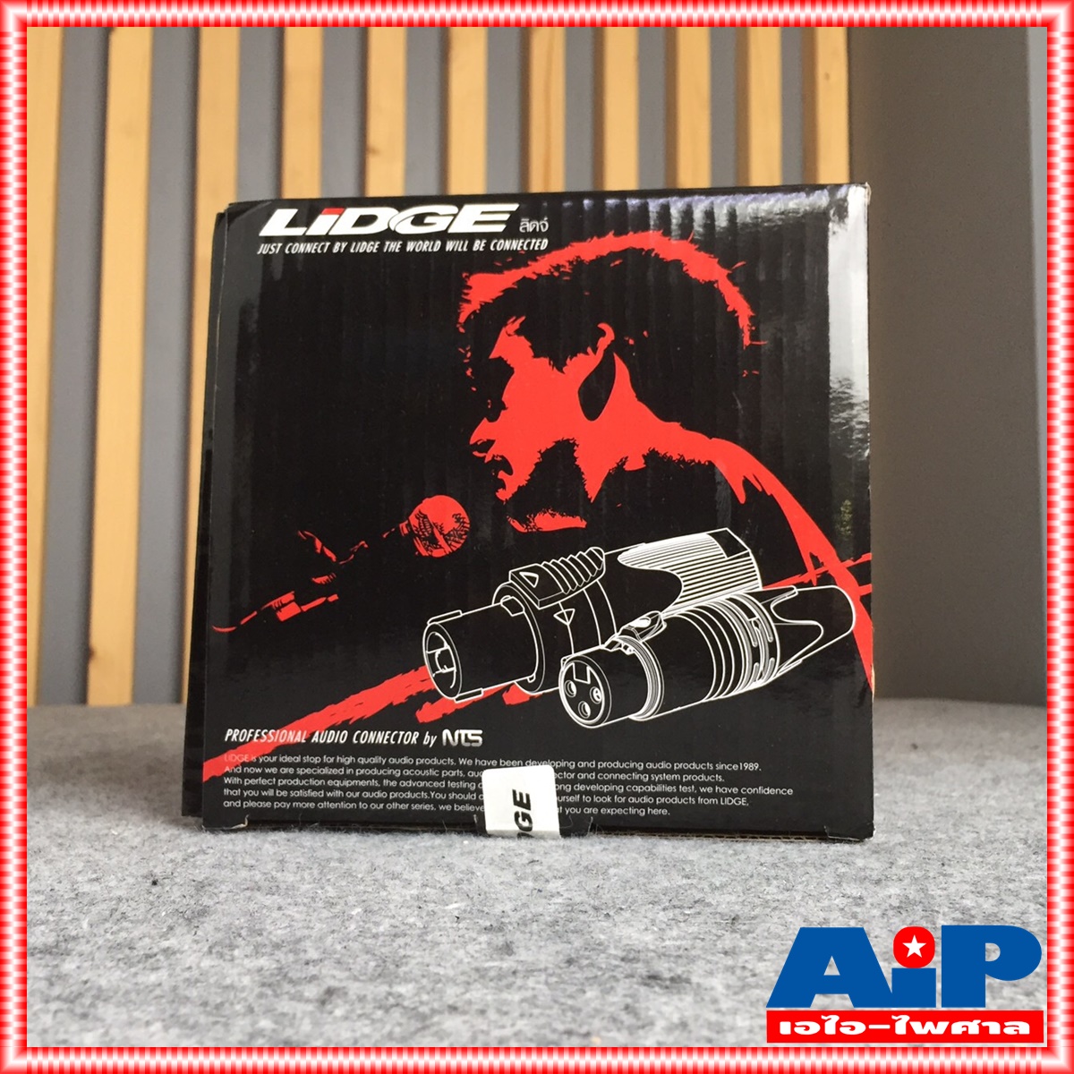 กล่อง40ตัว LIDGE YM201D ราคา1ตัว P.MIC MONO ปลั๊กโฟนโมโน 1/4 นิ้ว ท้ายยางสำหรับเข้าสาย รุ่น YM-201D YM 201 D YM 201D YM-201