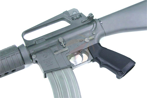 INTRUDER SHOP AEG Rifle Custom Parts | Reinforcement Large AR Pistol Grip for M16 Series (BK)