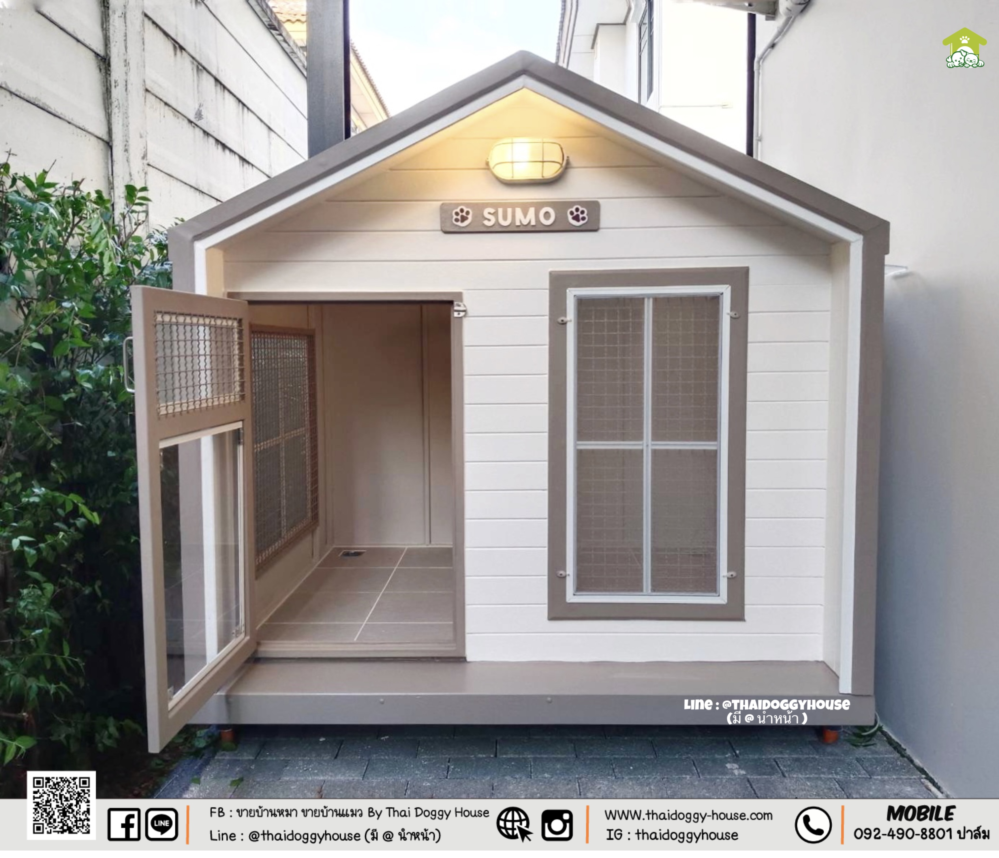 บ้านหมา บ้านแมว "𝐍𝐎𝐑𝐃𝐈𝐂 𝐒𝐓𝐘𝐋𝐄 𝐁𝐘 𝐓𝐇𝐀𝐈 𝐃𝐎𝐆𝐆𝐘 𝐇𝐎𝐔SE