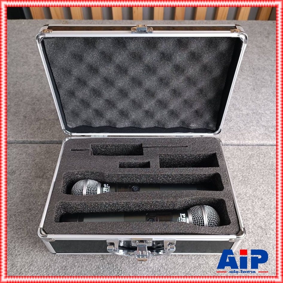 พร้อมกระเป๋าไมค์ CONNEX + PROPLUS RM888 ไมค์ลอย คู่ ด้ามโลหะ UHF ปรับความถี่ได้ ความถี่ใหม่ กสทช RM-888 เครื่องรับเล็ก PRO PLUS RM 888 ไมค์ลอย UHF ใช้ถ่าน AA จูนความถี่ได้ เอไอ-ไพศาล +++