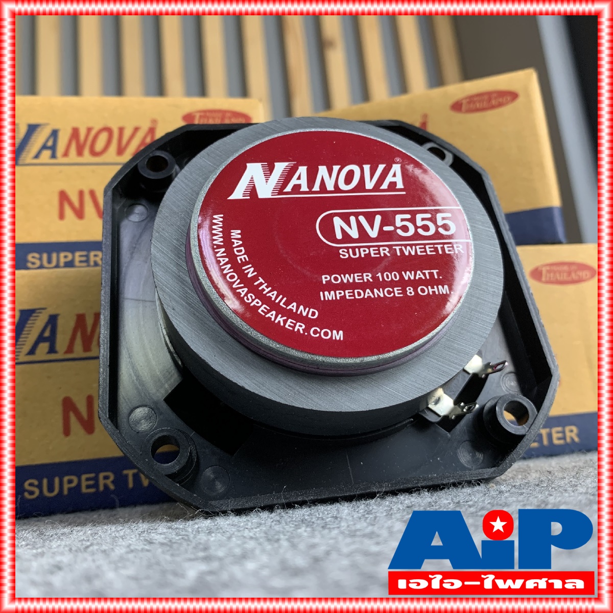 1ดอก ลำโพงแหลมจรวด NANOVA NV555 ลำโพงเสียงแหลม 4นิ้ว จรวด NA NOVA ทวิตเตอร์ NV 555 ลำโพงแหลม ลำโพง NV-555 สั่งหลายตัวกดสั่งในคำสั่งซื้อเดียวได้