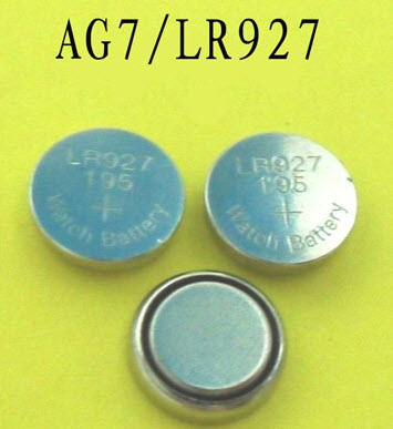 ถ่านกระดุม AG7,LR927 (1.5V) Alkaline Button Cell