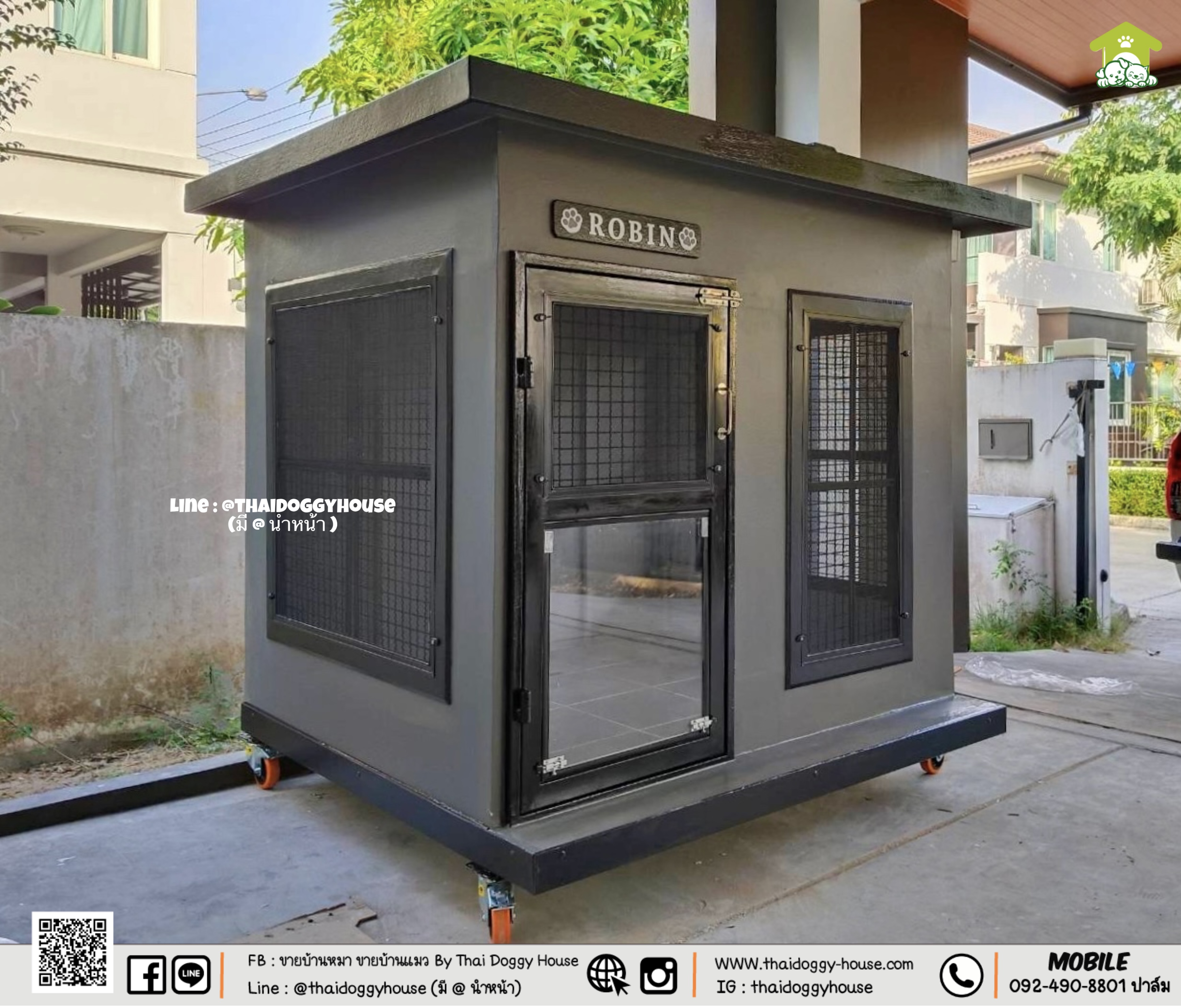 บ้านหมา บ้านแมว " 𝐁𝐎𝐗 𝐒𝐓𝐘𝐋𝐄 𝐁𝐘 𝐓𝐇𝐀𝐈 𝐃𝐎𝐆𝐆𝐘 𝐇𝐎𝐔𝐒𝐄 "