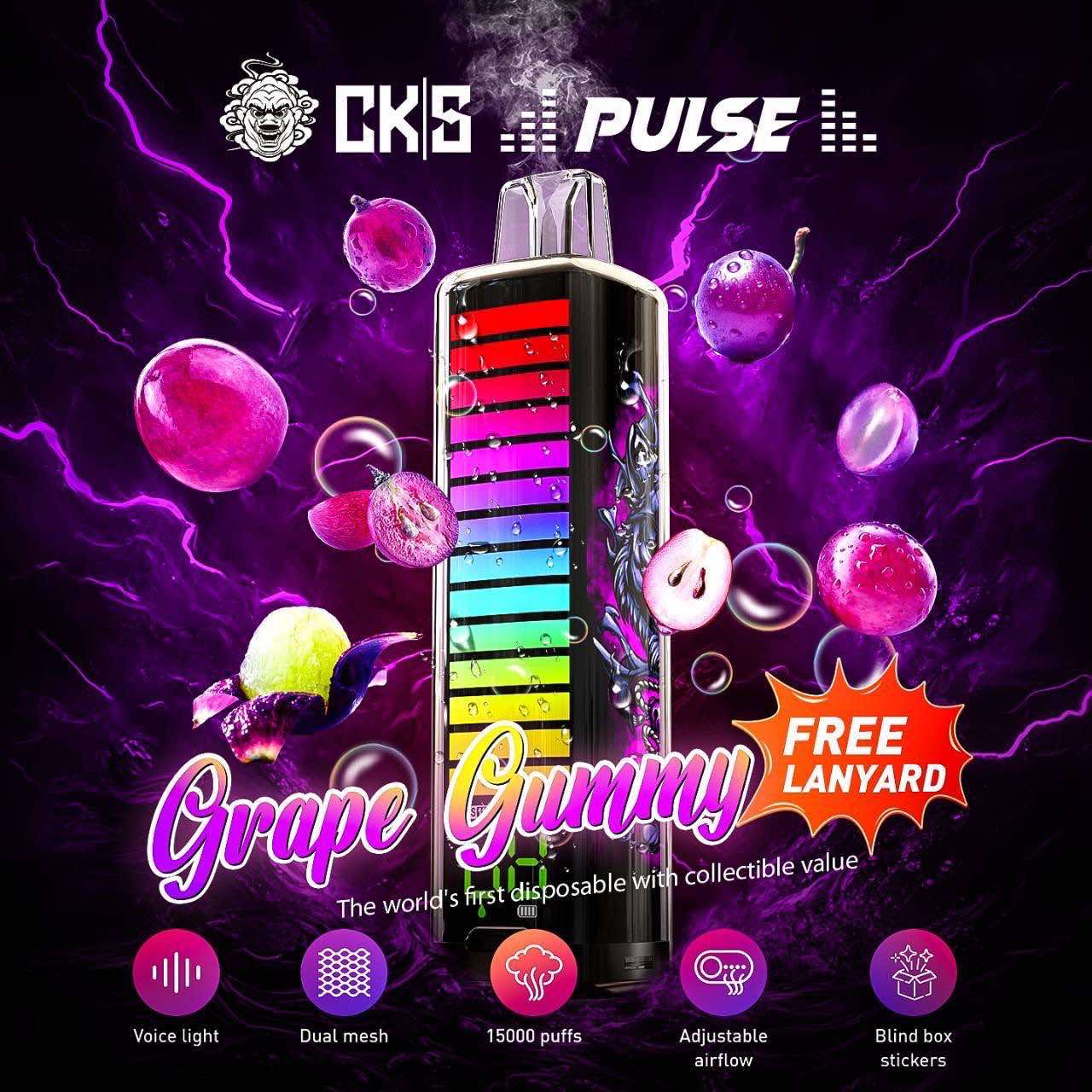 มาใหม่ สวยม๊ากกก unipro 22,000puffs มีไฟตามจังหวะเพลง