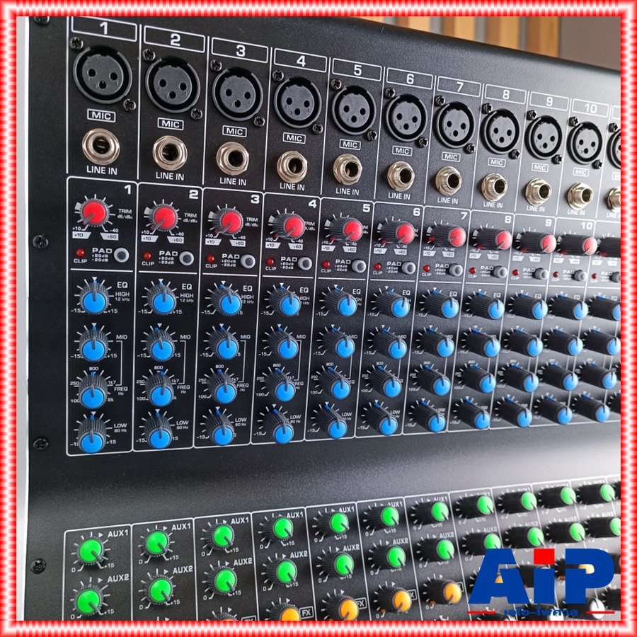 PROEUROTECH P-16FX MIXER รุ่นใหม่ มิกเซอร์ 16 ช่อง เอฟเฟคแท้ พร้อมฟังชั่นที่หลากหลาย บูลทูส P 16 FX P16FX เอไอ-ไพศาล
