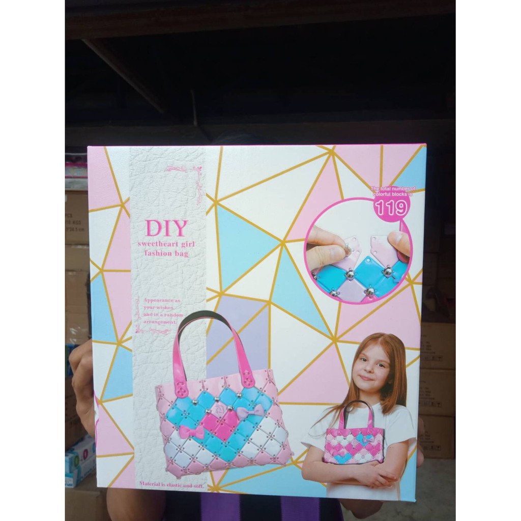 803A ของเล่นเด็กงานประดิษฐ์ทำกระเป๋าDIY