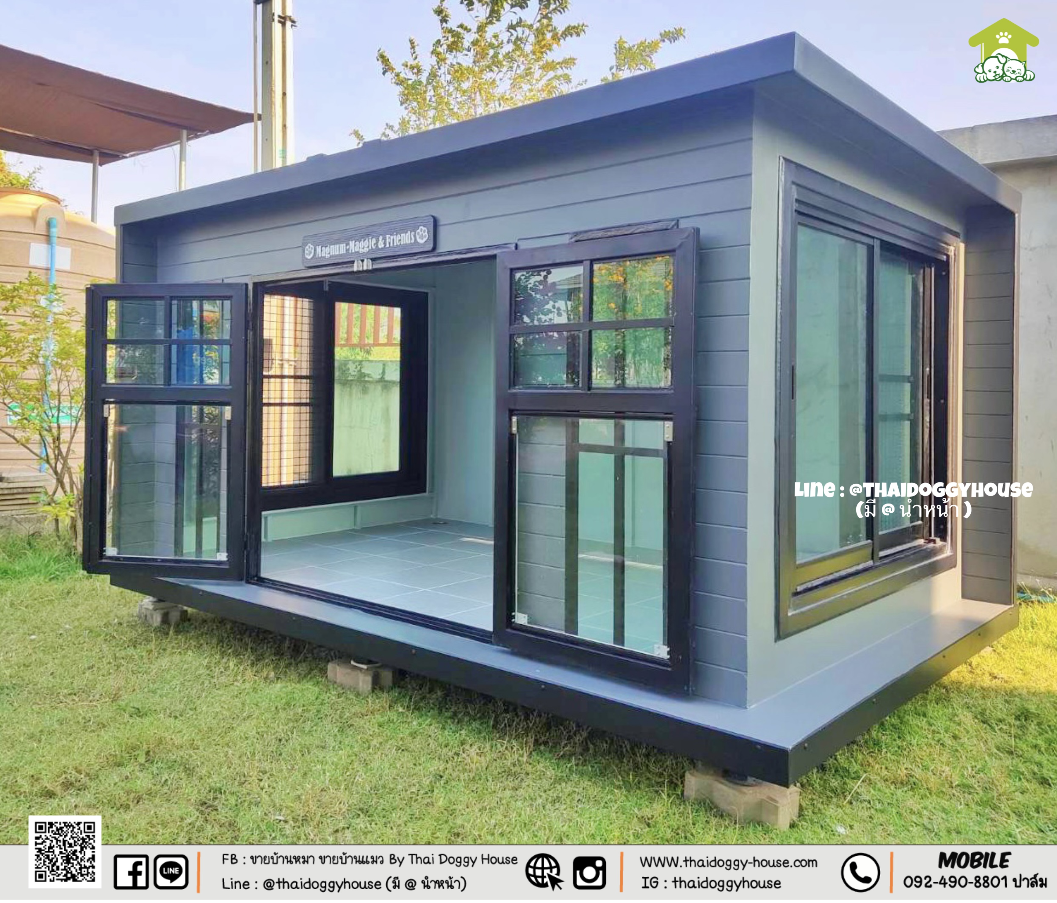 บ้านหมา บ้านแมว " 𝐁𝐎𝐗 𝐒𝐓𝐘𝐋𝐄 𝐁𝐘 𝐓𝐇𝐀𝐈 𝐃𝐎𝐆𝐆𝐘 𝐇𝐎𝐔𝐒𝐄 "