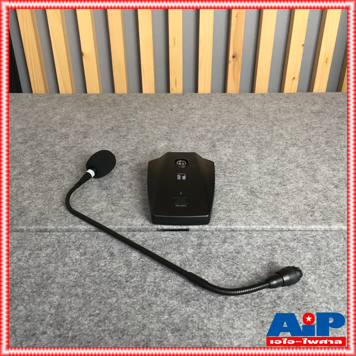 TOA ไมค์ประชาสัมพันธ์ รุ่น EM-380 AS ไมค์ตั้งโต๊ะ EM380 ไมค์ประกาศ พร้อมสาย 7.5เมตร โตอะ EM 380 ไมค์ประชุม เอไอ-ไพศาล