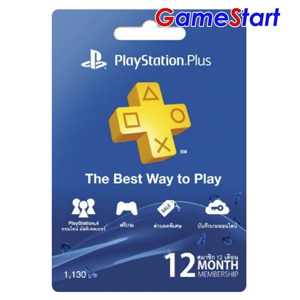 PlayStation Plus 12 Month (THAI)