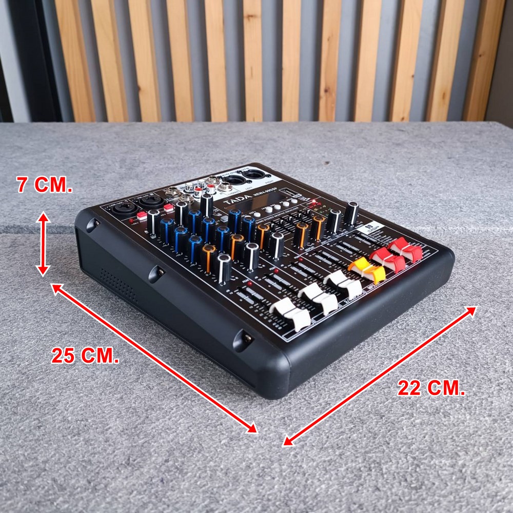 TADA NEW4-99DSP MIXER มิกเซอร์4 แชนแนล Bluetooth บลูทูธ เอฟเฟคแท้ ธาดา NEW4 99DSP เอไอ-ไพศาล