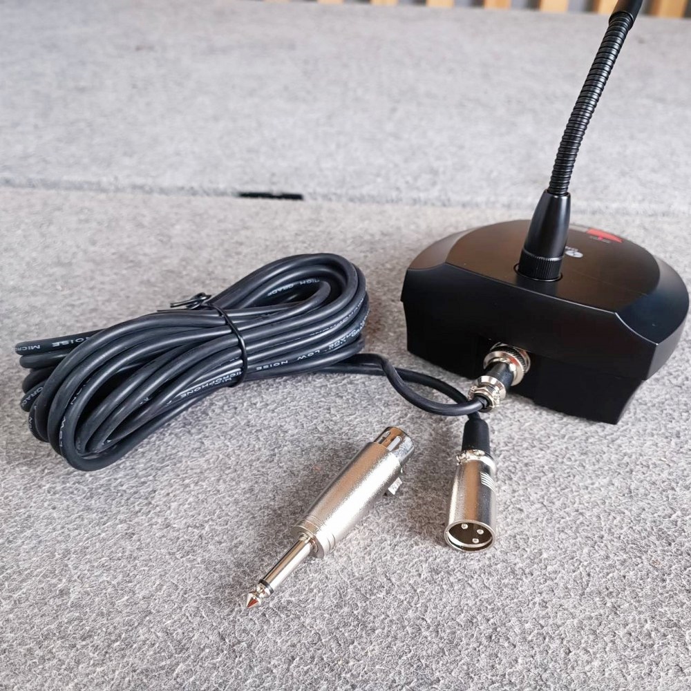 NPE GN-460 ไมค์ตั้งโต๊ะ คอไมค์ 43cm รองรับไฟ Phantom 48v ไมค์ประชุมคออ่อนมีไฟ GN 460 เอ็นพีอี GN460 เอไอ-ไพศาล