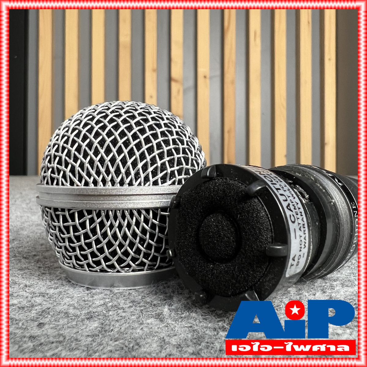 NTS B48 ไมค์โครโฟน ด้ามโลหะ พร้อมสาย 4.5เมตร B.48 ไมค์สาย ไมค์ร้องเพลง ไมค์คาราโอเกะ ไมค์โครโฟนแบบสาย ไมค์ เอ็นทีเอส b 48