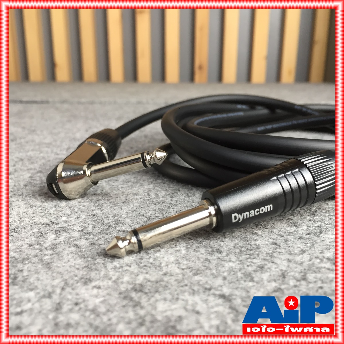 สายสัญญาณกีต้าร์ JSL079 หัวตรง+งอ 3เมตร DYNACOM สายชีลด์กีต้าร์ ROCK JSL079 เข้าหัว เข้าหัวโฟน PHONE MONO 1/4 อย่างดี