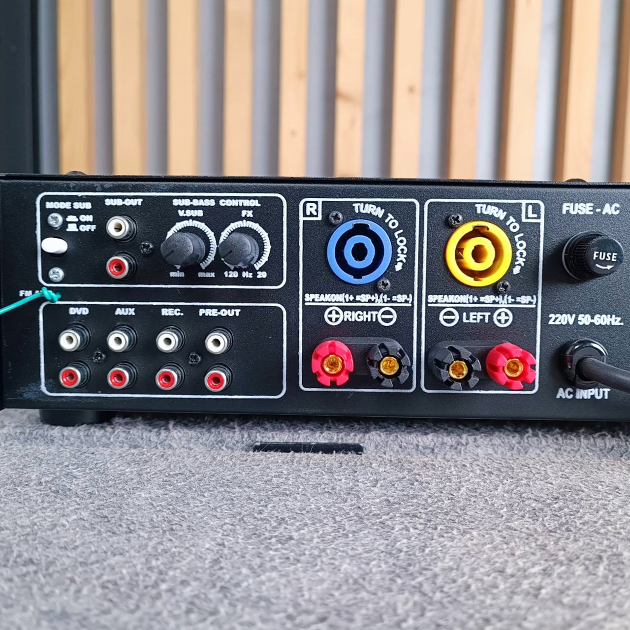 COMSON KM-5500C แอมป์ บลูทูธ อินทีเกรตแอมป์ คาราโอเกะ เชื่อมต่อบลูทูธ KM 5500 C KM5500C เอไอ-ไพศาล