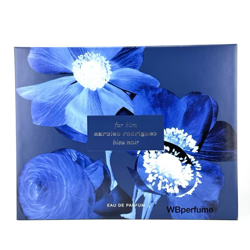 ชุดน้ำหอม Narciso Rodriguez For Him Bleu Noir EDP 3in1 น้ำหอม 100มล พกพา 10มล shower gel 50ml