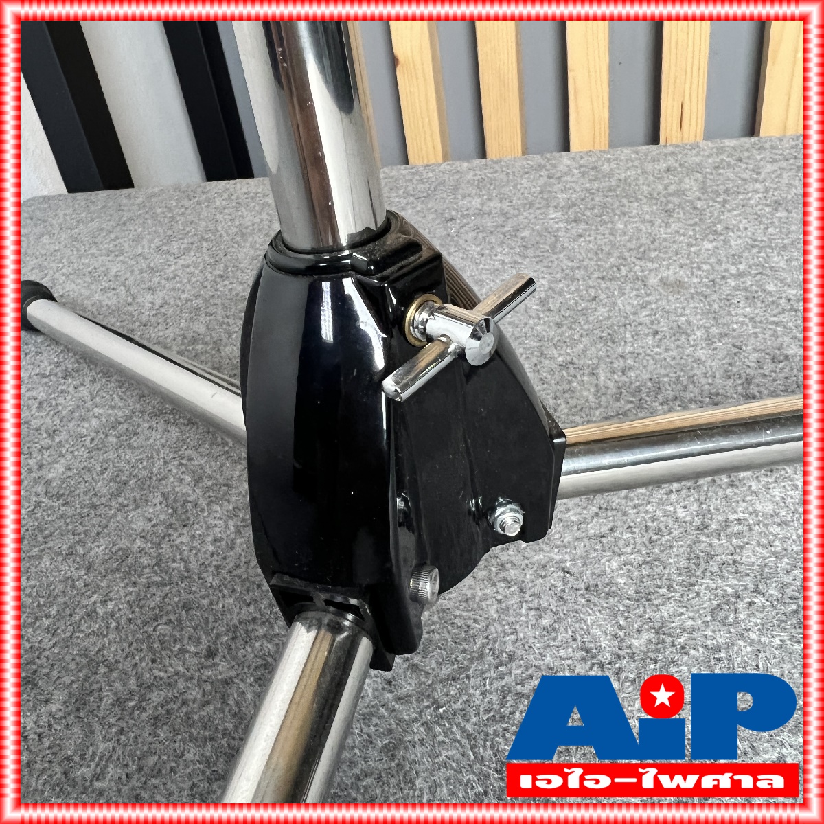 ขาตั้งไมค์ สแตนเลส 7 ชั่วโคตร GIP GMS-345 ขาตั้งไมค์โครโฟน ขาไมค์ตั้งพื้น ขาไมค์ บูม ขาตั้งไมโครโฟน GMS345 GMS 345 G I P เอไอ-ไพศาล