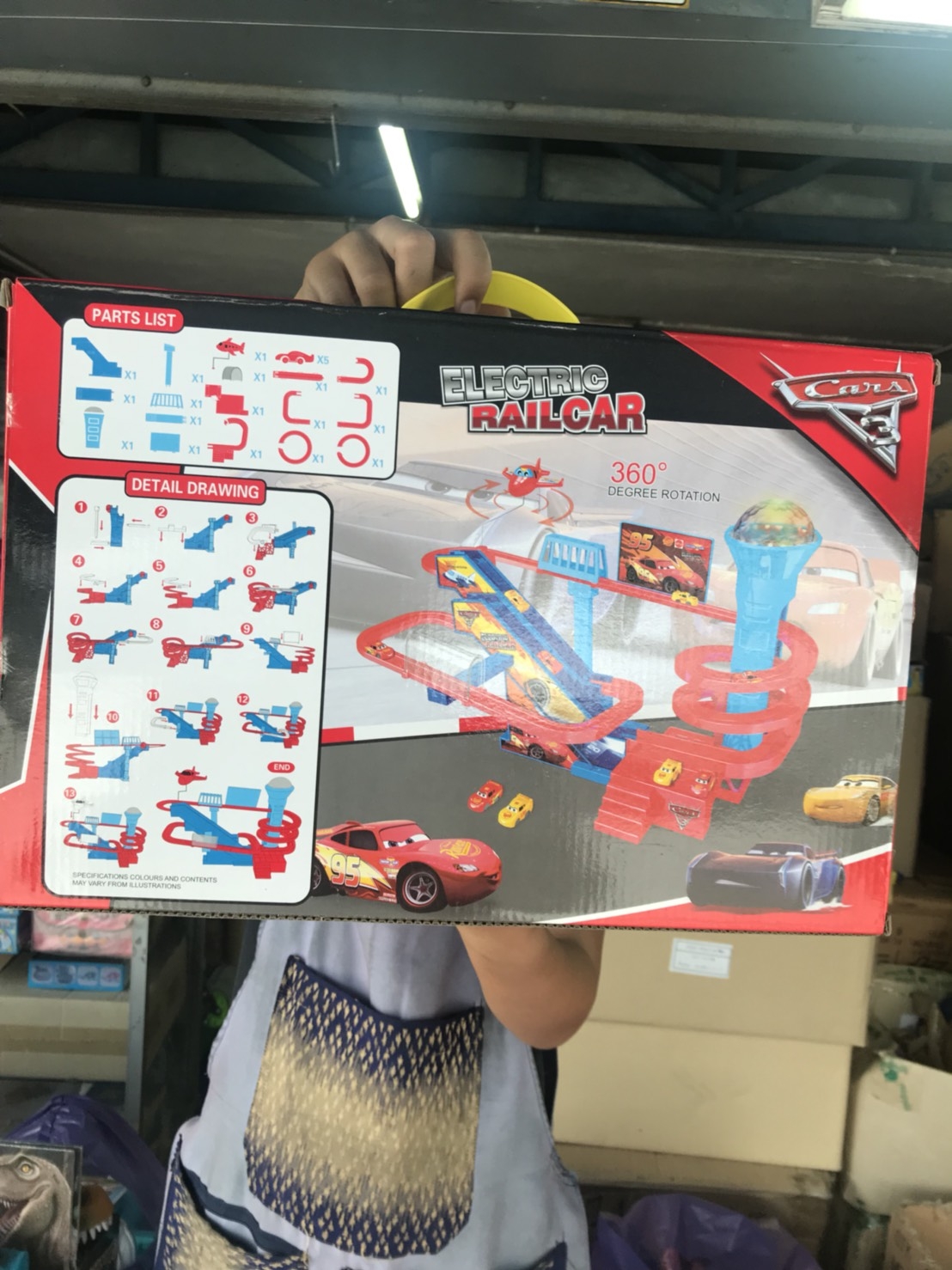 8805 ของเล่นเด็กรางคาร์ใส่ถ่าน รถของเล่น