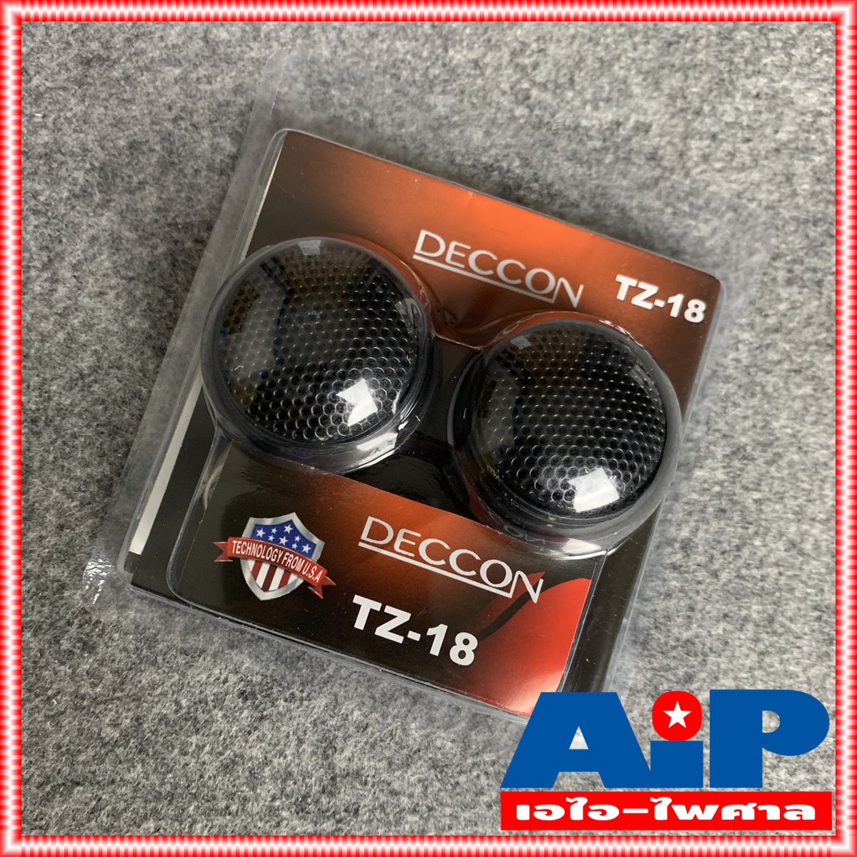 DECCON TZ-18 ลำโพงเเหลมรถ ลำโพงทวิตเตอร์ ลำโพง เสียงแหลม เดคคอน Tweeter ติดรถยนต์ TZ 18 TZ18 เสียงแหลมรถยนต์
