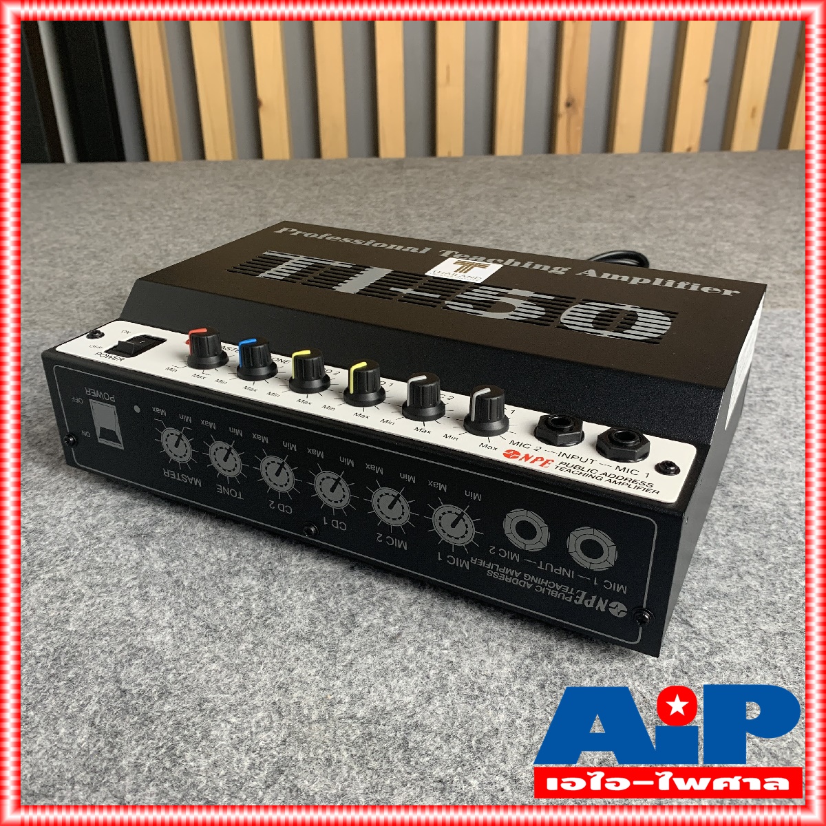 NPE TI50 TEACHING AMP แอมป์ ติดผนัง TI 50 เครื่องขยาย ติดห้องเรียน TI-50 เครื่องเสียง ห้องเรียน เอไอ-ไพศาล