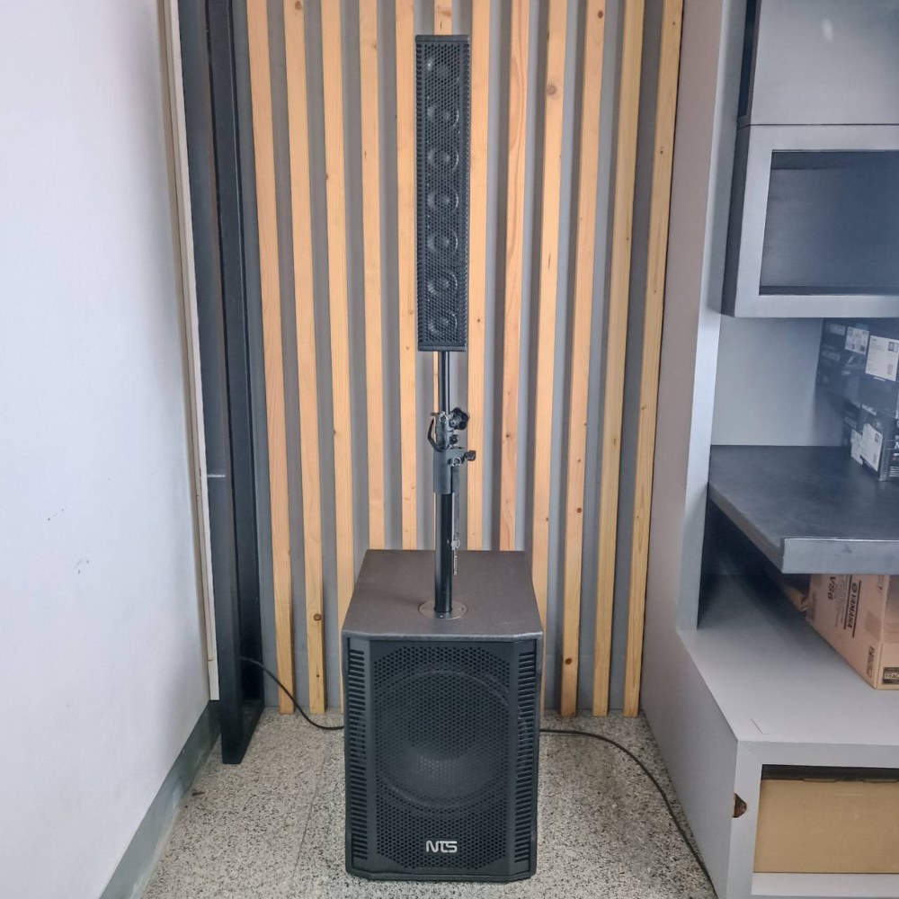 NTS RC-15C ชุด ตู้ลำโพง คอลัมน์ ลำโพงซับคอลั่ม ชุดตู้ลำโพง ชุดลำโพงเคลื่อนที่ Active NTS รุ่น RC15C RC 15C เอไอ-ไพศาล