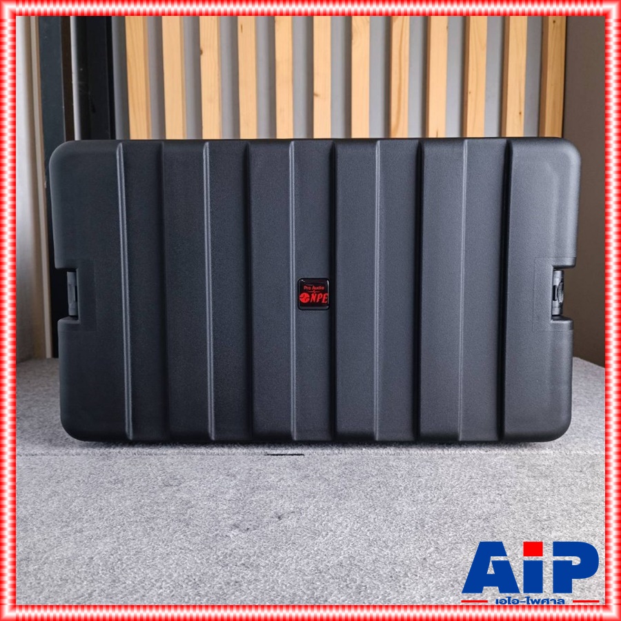 NPE PP-6U RACK ลึก19นิ้ว แร็คพลาสติก Polypropylene (PP) พลาสติกหล่ออย่างดี เอ็นทีเอส แร็คใส่อุปกรณ์ แร็คพีพี PP 6 U PP6U เอไอ-ไพศาล