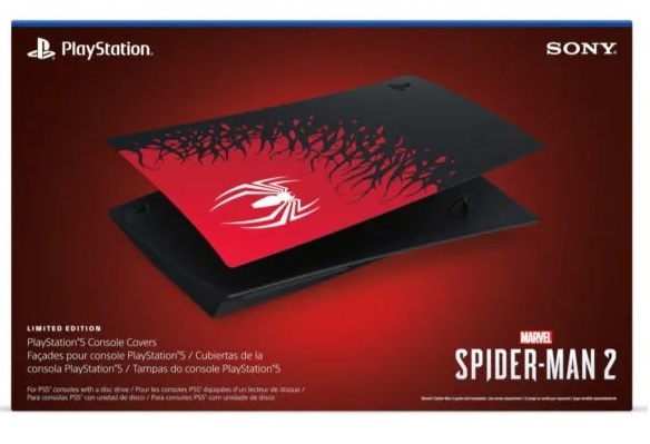PlayStation 5 Console Covers – Marvel’s Spider-Man 2 Limited Edition