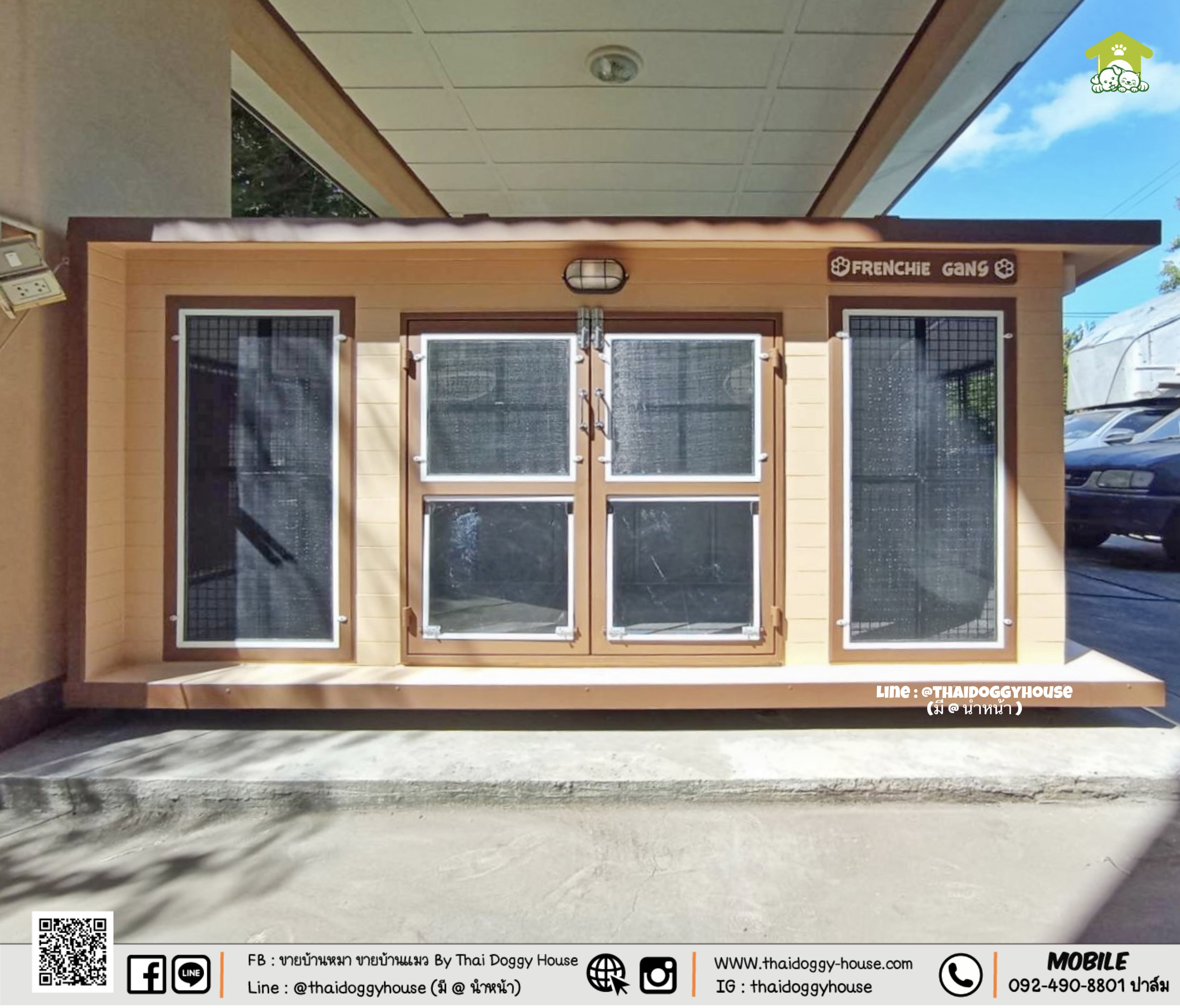 บ้านหมา บ้านแมว " 𝐁𝐎𝐗 𝐒𝐓𝐘𝐋𝐄 𝐁𝐘 𝐓𝐇𝐀𝐈 𝐃𝐎𝐆𝐆𝐘 𝐇𝐎𝐔𝐒𝐄 "