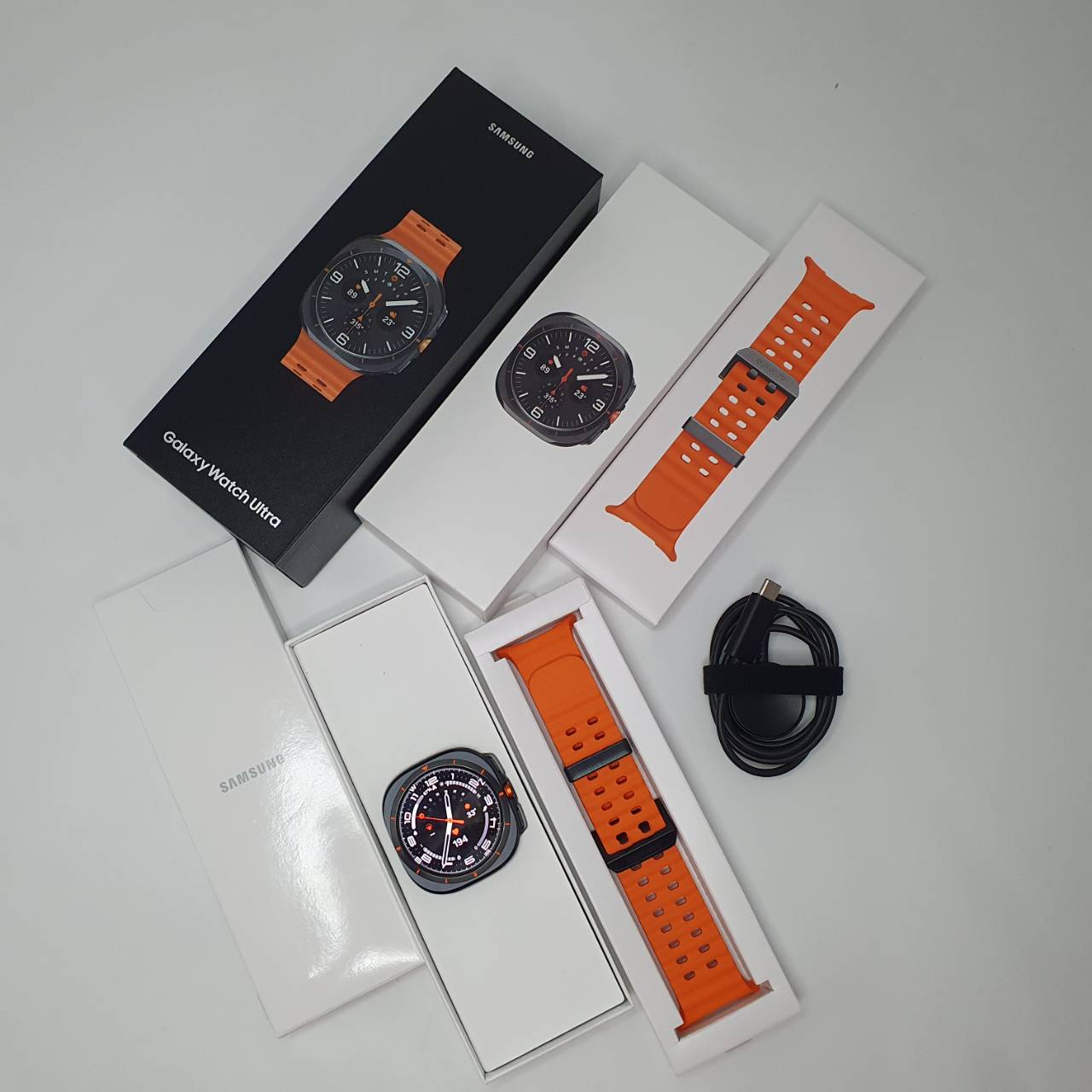 🧭 Samsung Galaxy Watch Ultra LTE, 47mm Titanium Gray 🧭🕑💥 อย่าช้า Galaxy Watch Ultra #มีประกันย์ 7เดือน #ใช้อีซิมได้ #สภาพดี ครบกล่อง 🕑💥