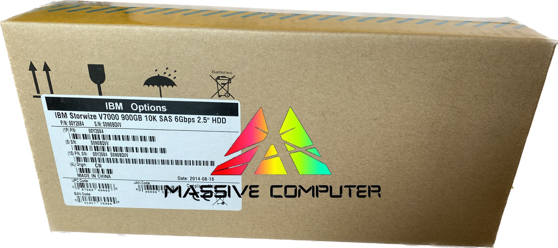 00Y2684 900GB 10K rpm SAS 2.5inch hard drive for V7000 ราคา ขาย ราคาถูก จำหน่าย