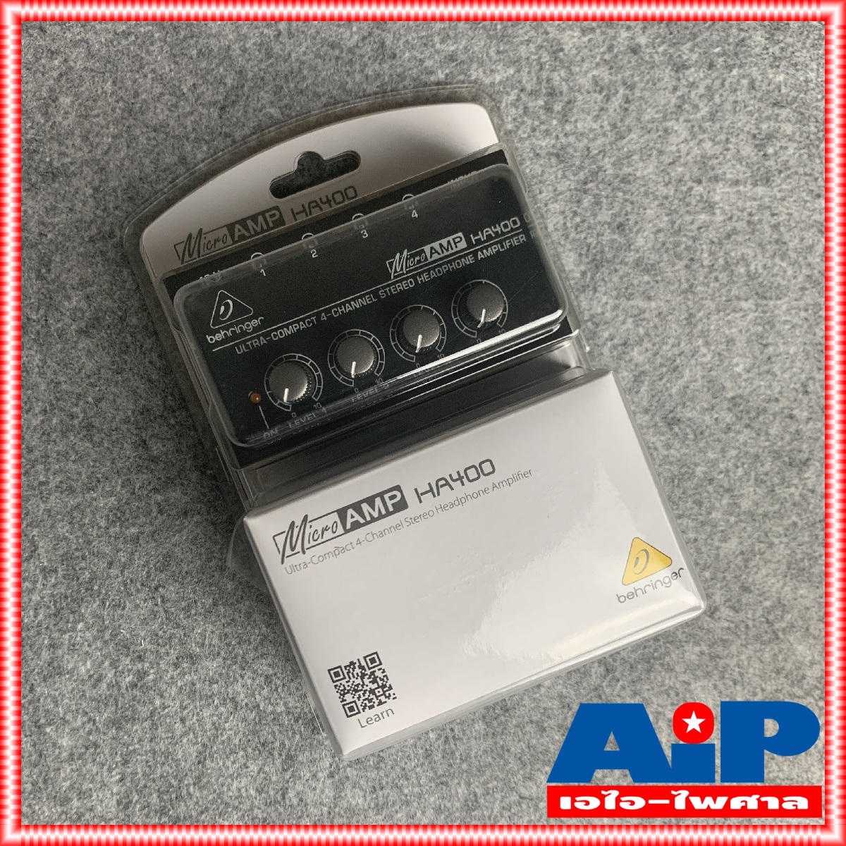 BEHRINGER HA400 HEADPHONE AMP แอมป์ HA-400 HA 400 เครื่องขยายหูฟัง เครื่องแยกหูฟัง แอมป์ขยายหูฟัง เอไอ-ไพศาล +++