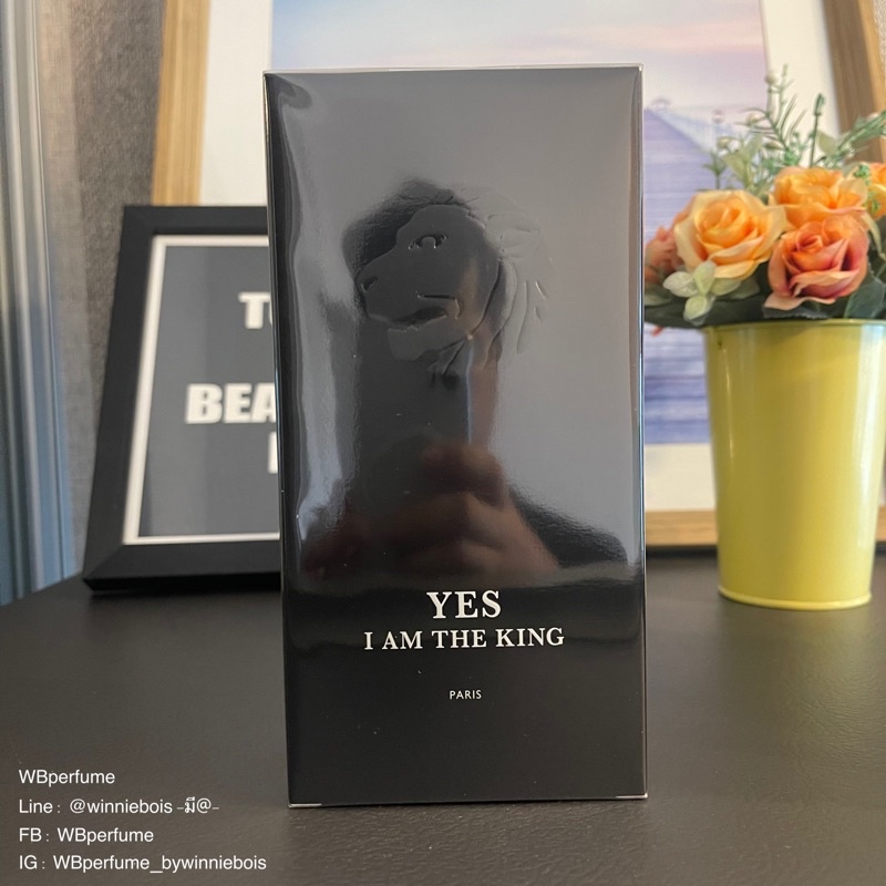 น้ำหอมแท้100% Geparlys Yes I am the king paris edt 100ml