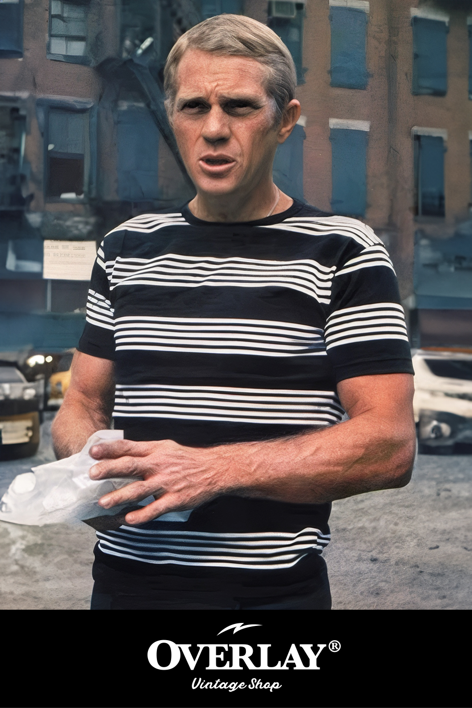 MC MCQUEEN STRIPE TEE